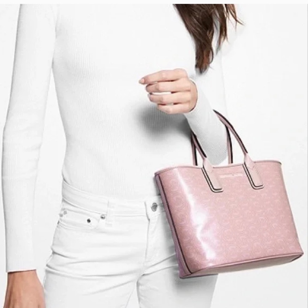 Michael Kors Jodie Small Logo Jacquard Tote Bag